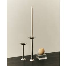 METAL CHAMPAGNE CANDLE HOLDER, LOW