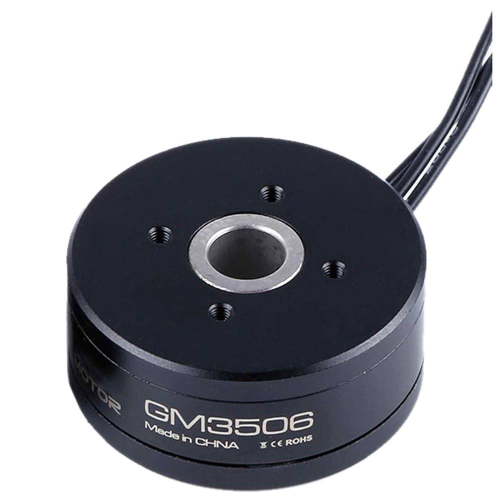 Xsdjasd 3506 Brushless Gimbal Motor Hollow Shaft with AS5048A Encoder, SLR Camera Stabilization RC Multirotor DIY Accessories
