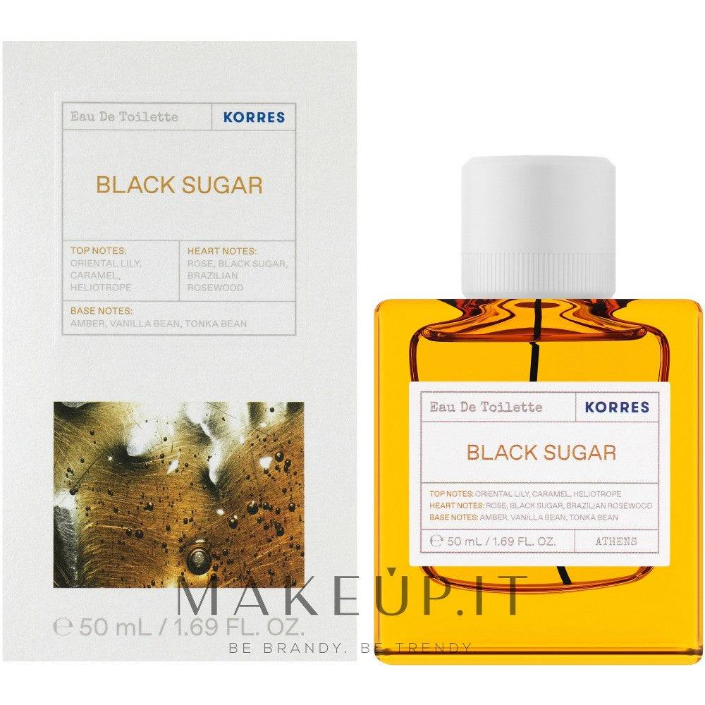 Korres Black Sugar Eau de Toilette unisex 50 ml