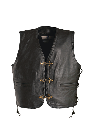 Skinnväst Richa Gilet Sadic med Laces Svart4XL
