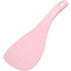1 st enkel köksskiva non stick ris paddel måltid sked vete halm hushålls plast non-stick ris sked