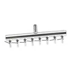 VILLFUL 8-vägs 4 Mm Akvarium Luftpump Spak Grenrör Splitter För Fisk Tank Syrgas Distribution
