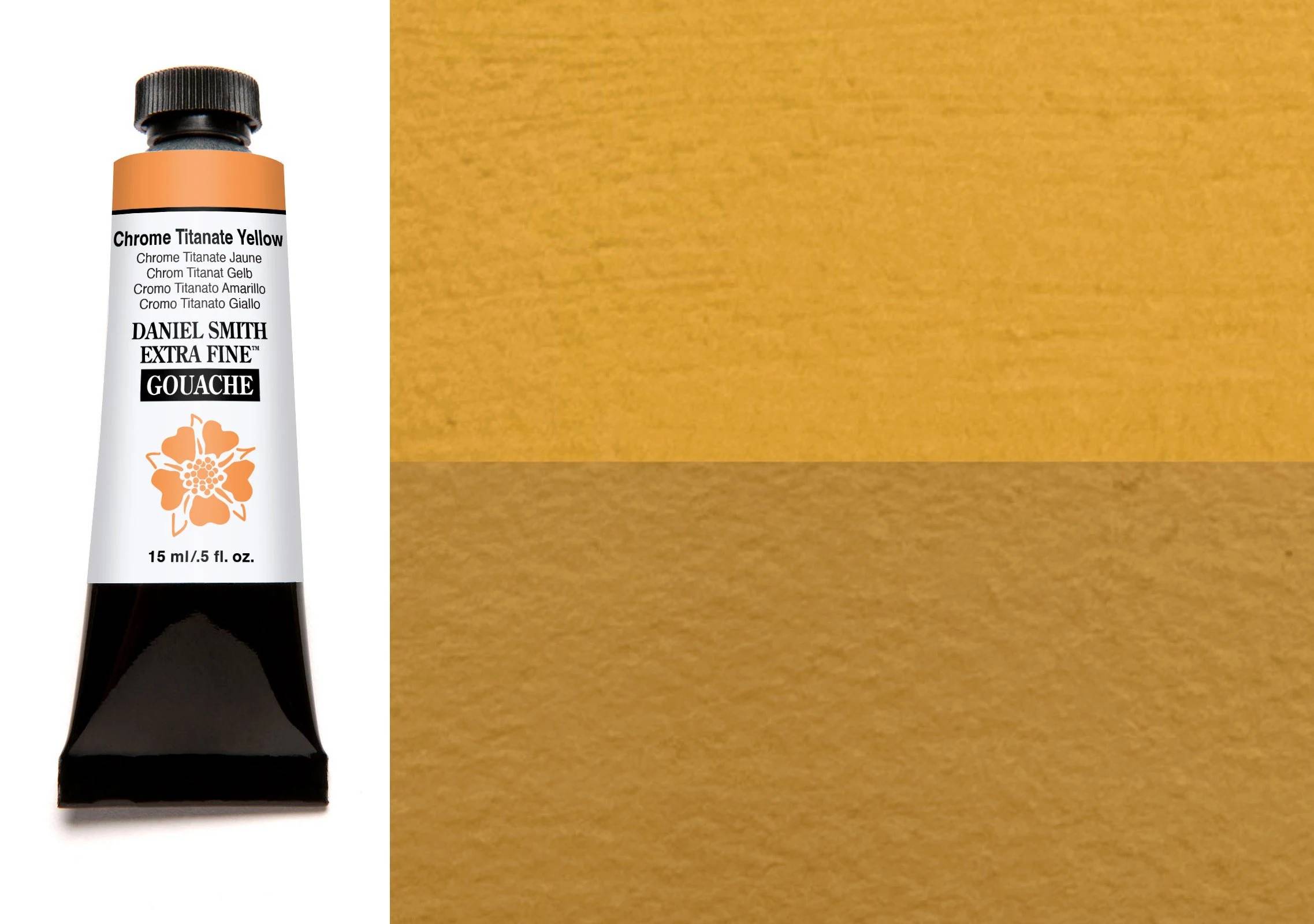 DS Gouache Chrome Titanate Yellow 15ml