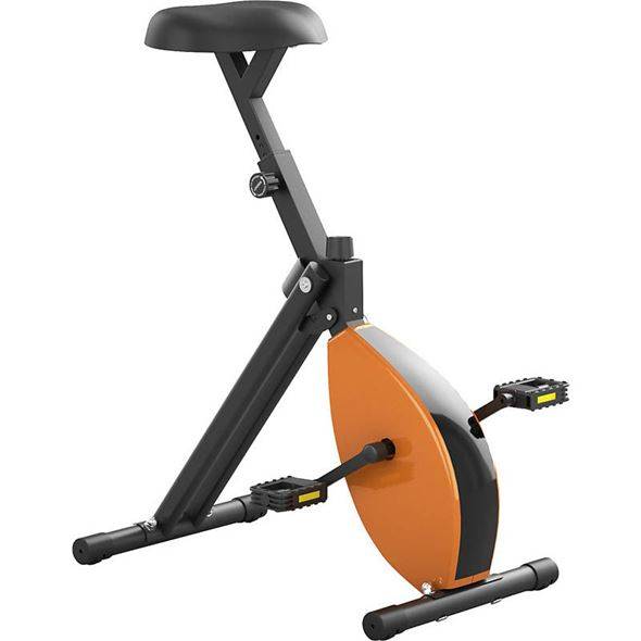 Kontorcykel Ylva, MEDIUM, orange / sort