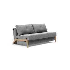 Innovation Cubed sovesofa 160 (565 Twist Granite, egetræ)