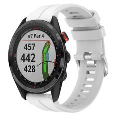 Garmin Approach S62 Urrem i silikone, 22mm - Hvid