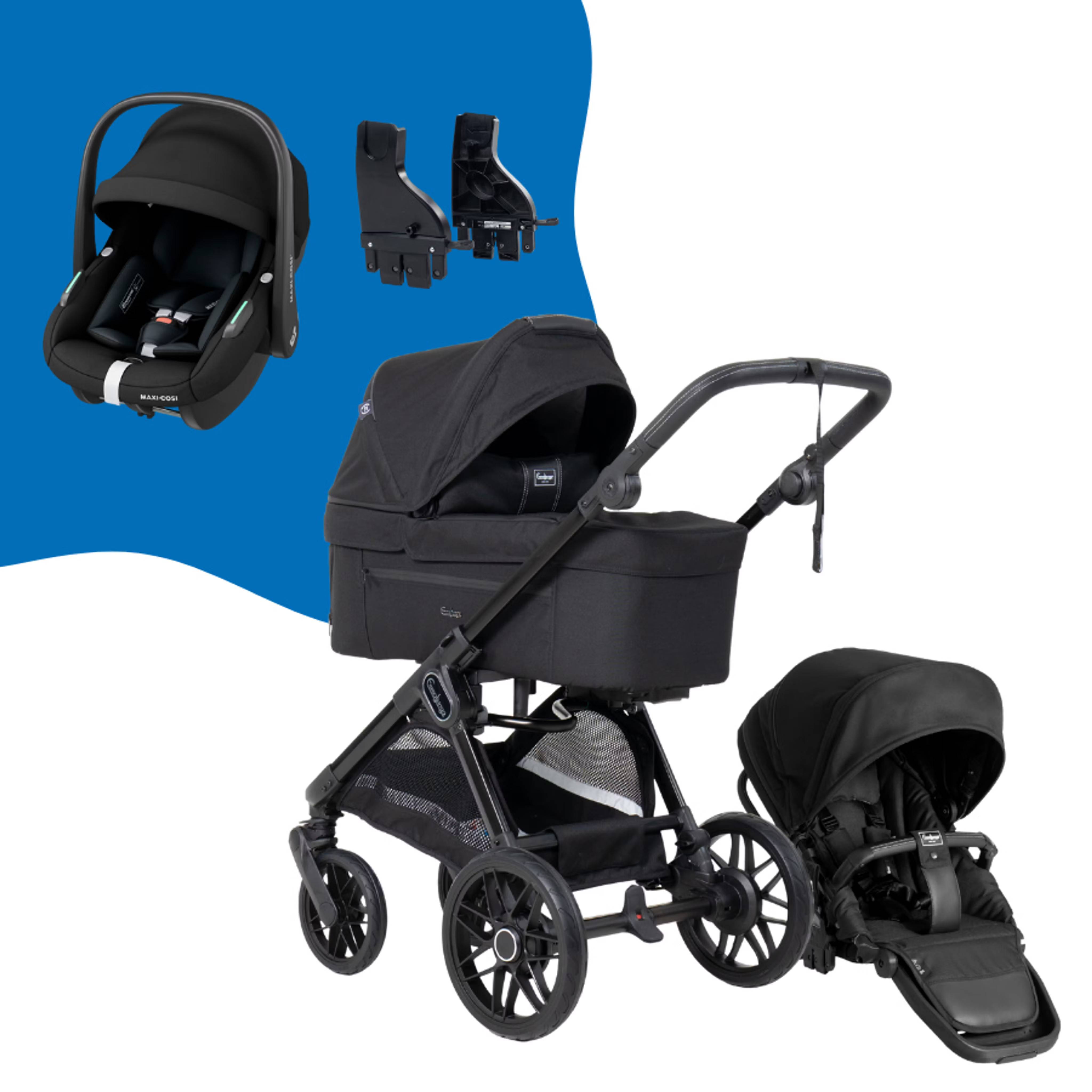 Emmaljunga Sento Pro Ergo+ Urban Black Paket