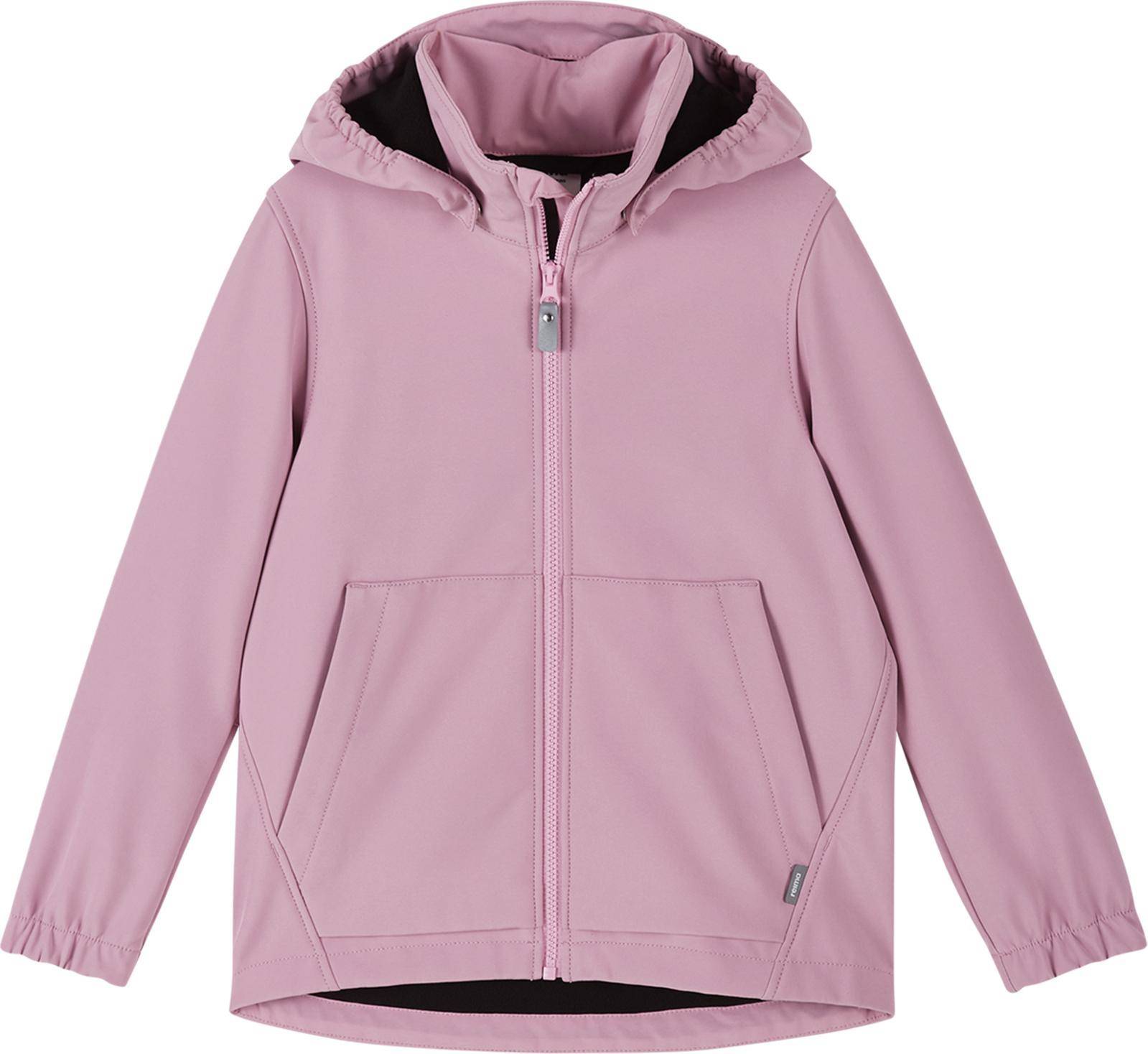 Reima Kids' Softshell Jacket Koivula Grey Pink, 146