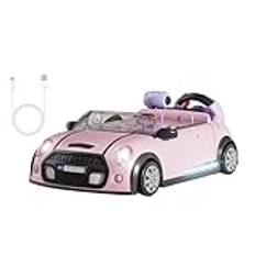 Generico Barnbil styrhjul | Kids Driving Toy | Interactive Steering Wheel Toy, Car Adventure Toy, Baby Steering Wheel Toy, Kids Racing Adventure Toy, Travel Companion Toy för barn