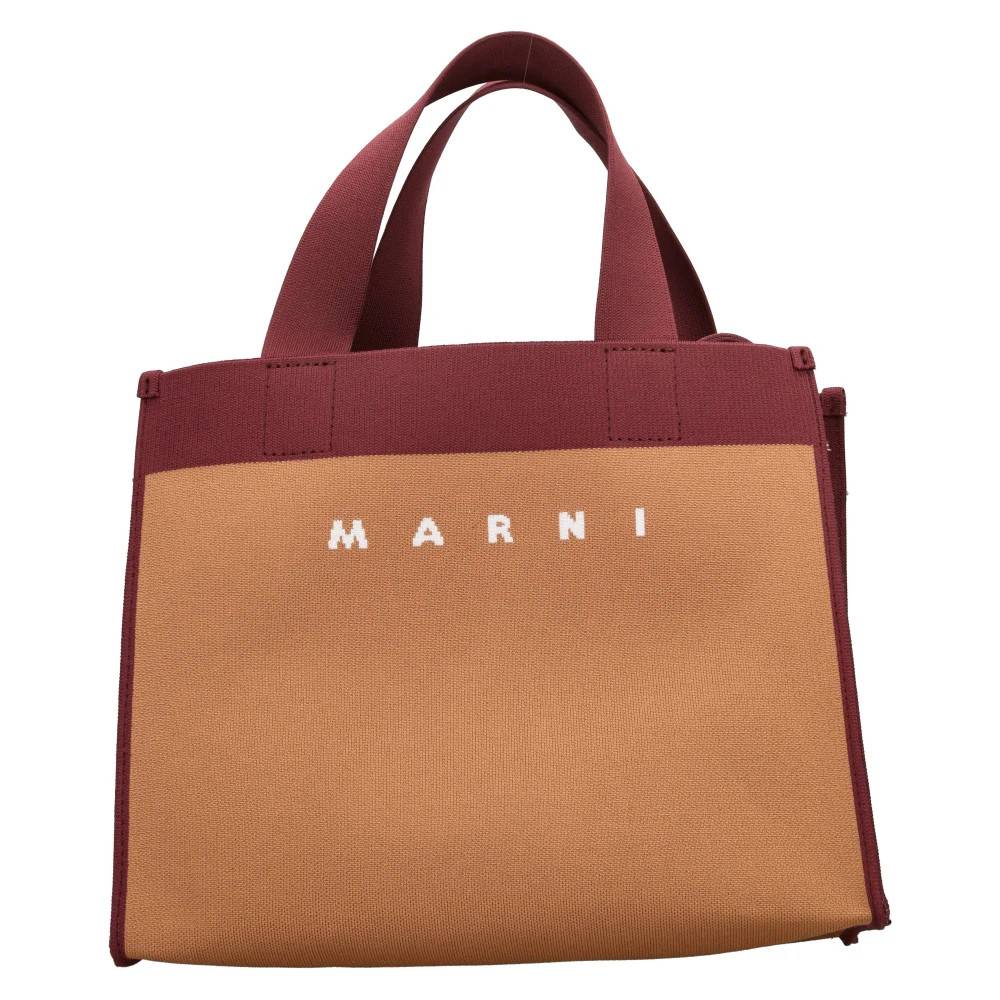 Marni Stofstaske - Tasker - Dame - Brun - ONE SIZE - Uld