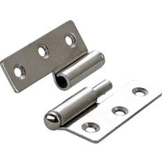Möbelgångjärn HETTICH 50x40mm höger förnicklad