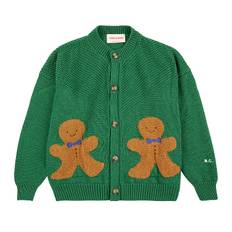 Bobo Choses Cardigan - Strik - Gingerbread - Green - Bobo Choses - 10-11 år (140-146) - Cardigan