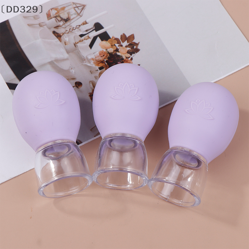 〔DD329〕Silicone Vacuum Cupping Massager Face Body Cups Clearing Damp Anti Cellulite Facial Beauty Chinese Cupping Therapy
