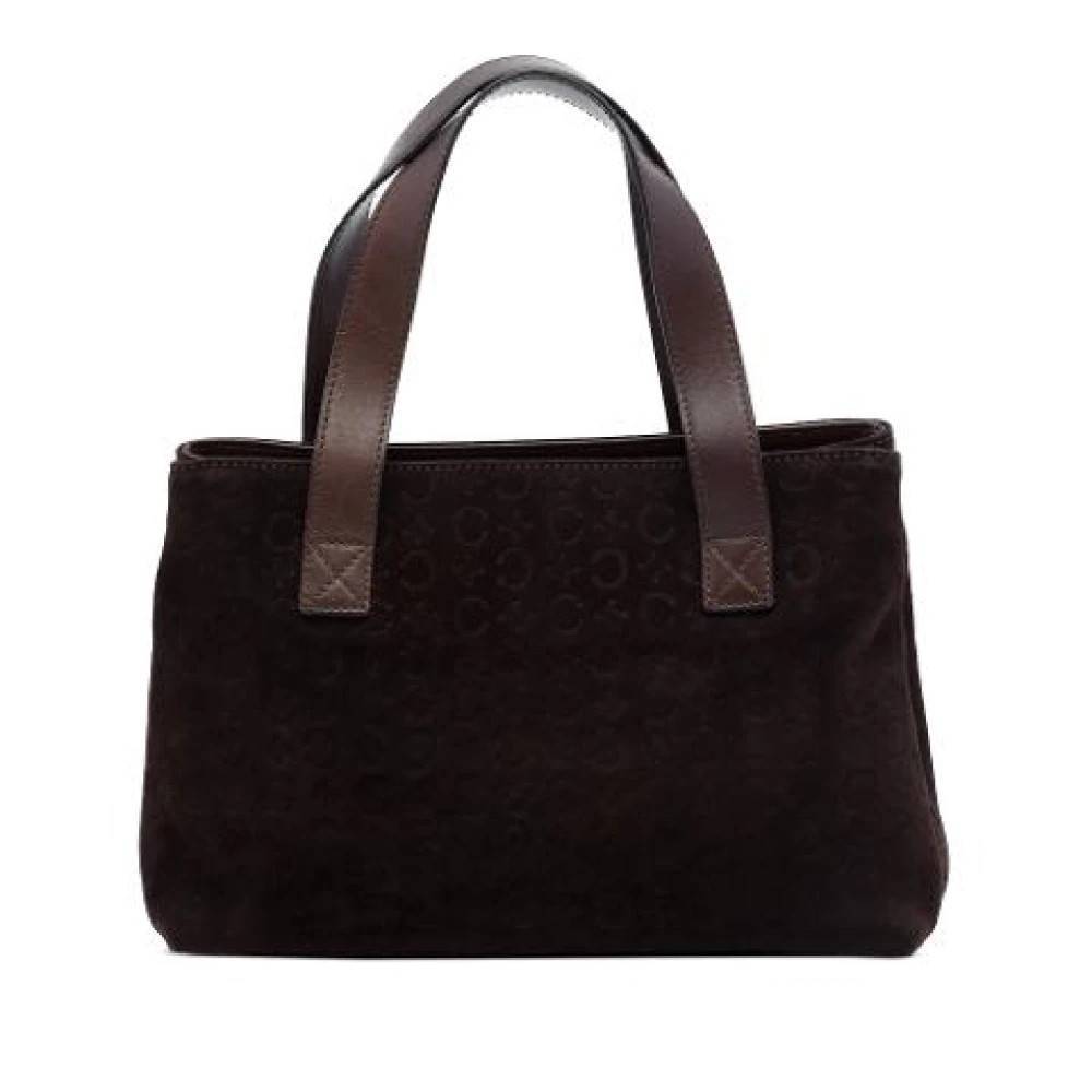Celine Vintage Pre-owned Suede Handbag - Vintage - Dame - Brun - ONE SIZE - Suede