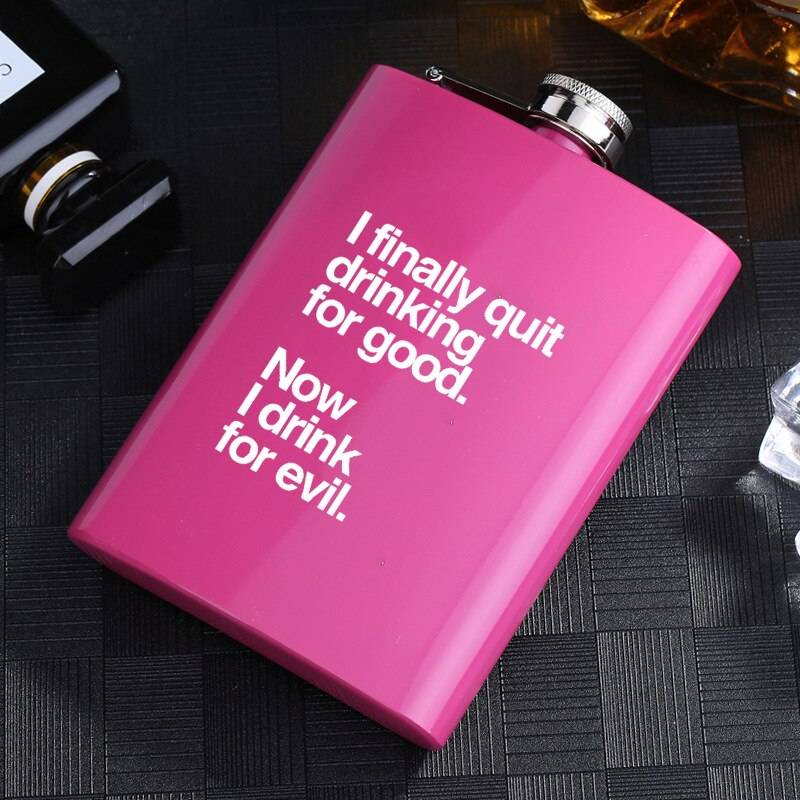 8oz rom flagon rostfritt stål alkohol hip kolv whisky kolv flaska wisky alkohol kolvar för sprit brudtärna män - Bokstav c
