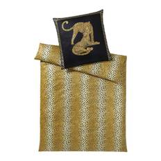 Elegante sengesæt - Gepard Pair - Schwarz - 140x220cm