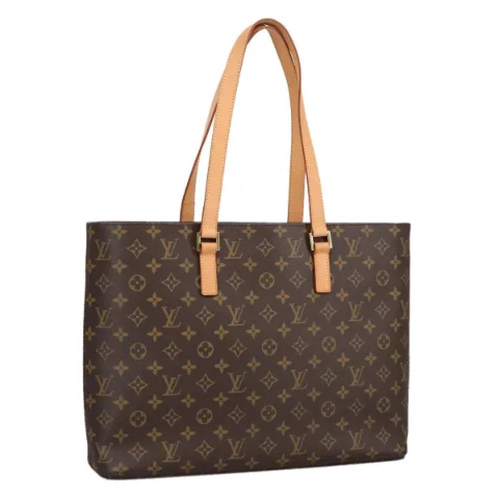 Louis Vuitton Vintage - Pre-owned Canvas Tygväska Vintage - Dam - ONE Size -