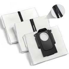 Wiederverwendbar Staubbeutel Kompatibel mit Roborock Q Revo, Qrevo S, Qrevo Curve, Qrevo Master, S8 MaxV Ultra, S8 Max Ultra Staubsauger, 2.7 L Ersatz Staubsaugerbeutel mit Reißverschluss, 3 Stück