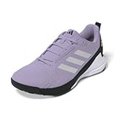 adidas dam Novaflight 2 inomhusskor, Powder Plum/Zero met./core Black, 40 EU, Powder Plum Zero Met Core Svart, 46 EU