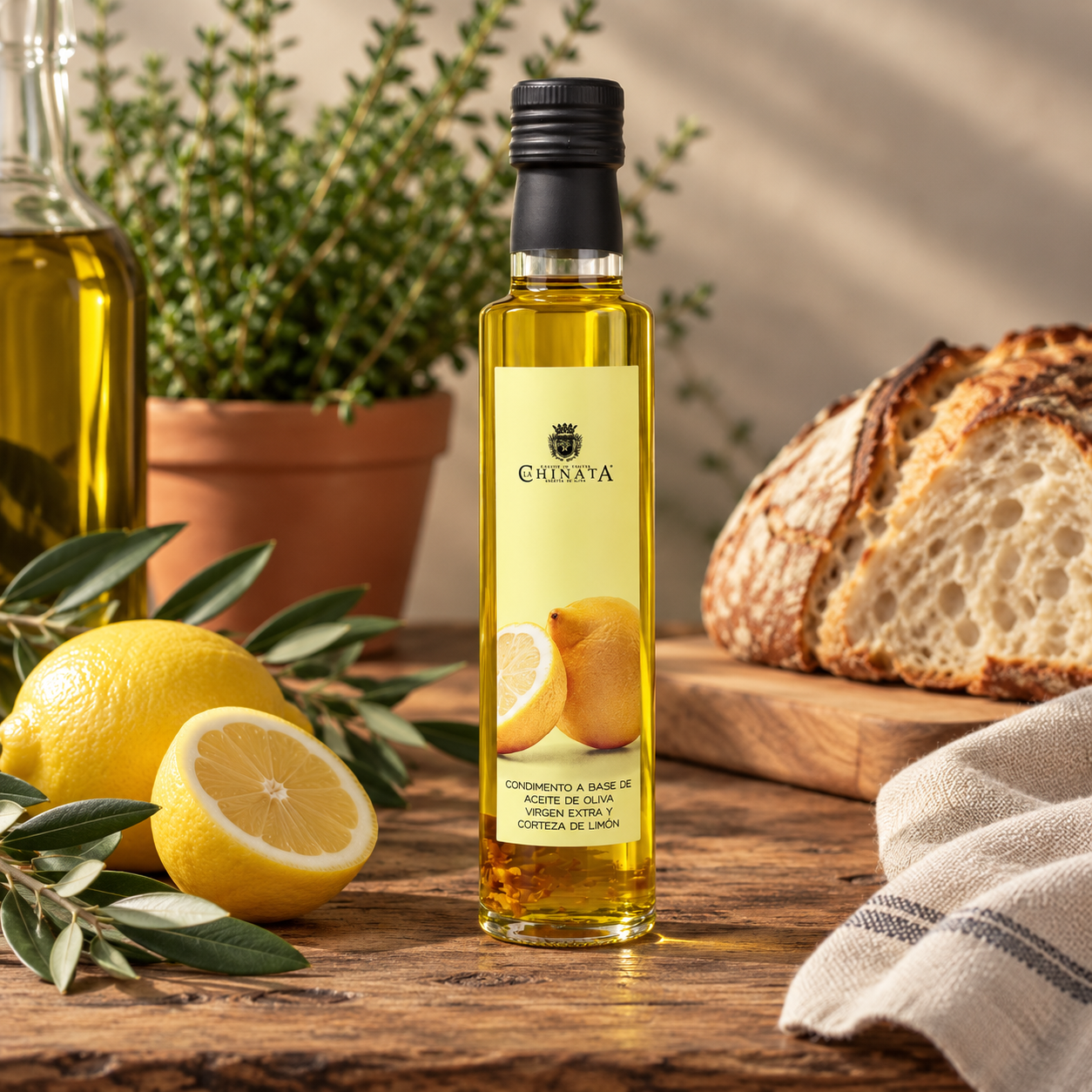 Extra jungfruolja med citron