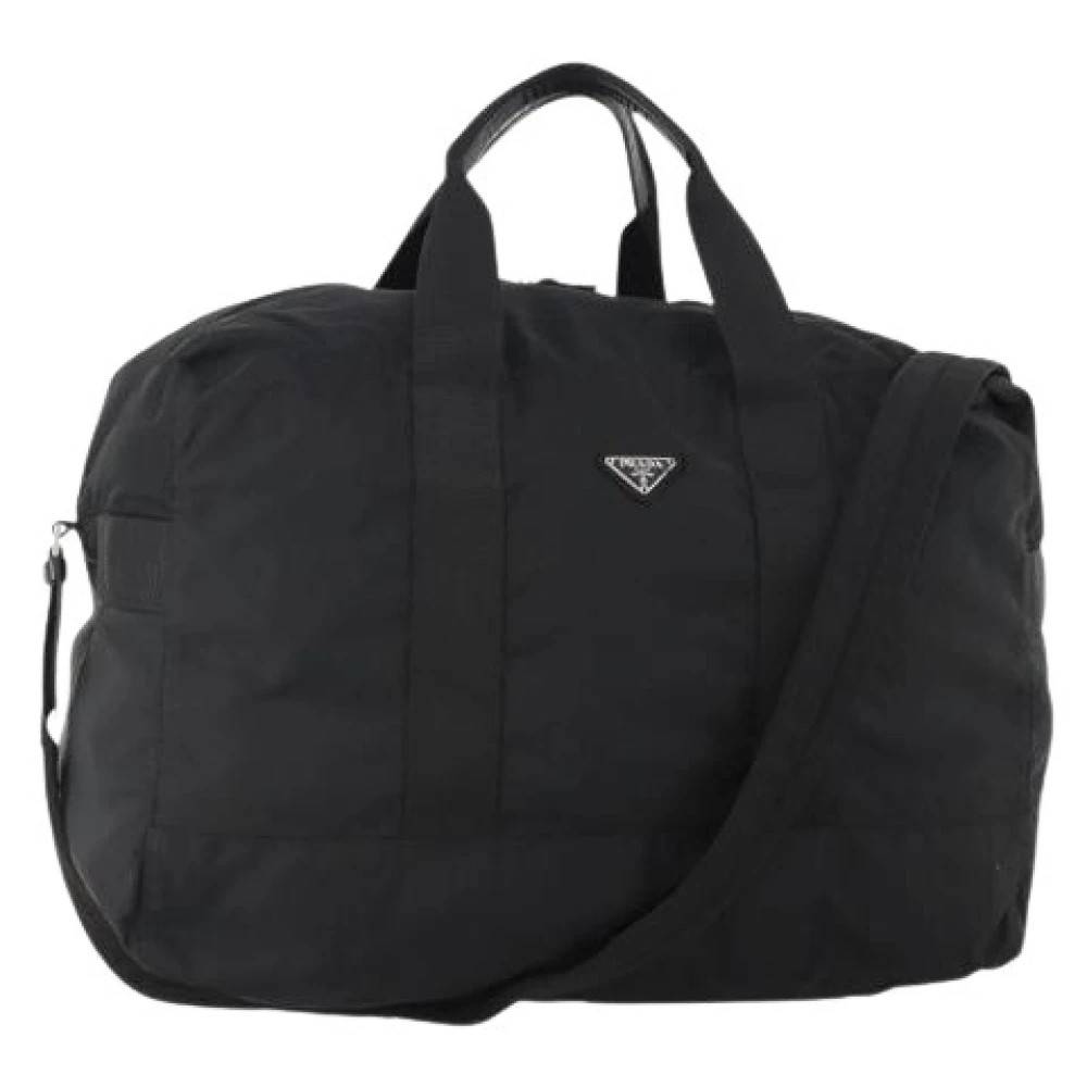 Prada Vintage - Pre-owned Vintage Boston Bag Vintage - Dam - ONE Size - Nylon