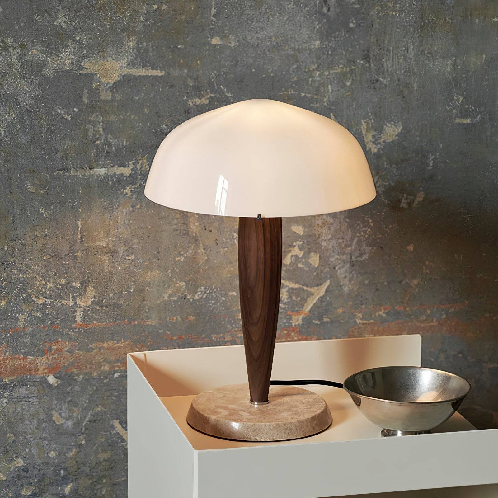 HeritageGlow Bord - Tidös Tischlampe med Lyxiga Materialer