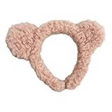 Pannband för kvinnor Trendiga, Ansiktspannband för kvinnor - Hårbågar brett hårband,Bear Ear Shape Hår Pannband, Elastiskt Pannband Håraccessoarer, Tecknade hårband för kvinnor Flickor