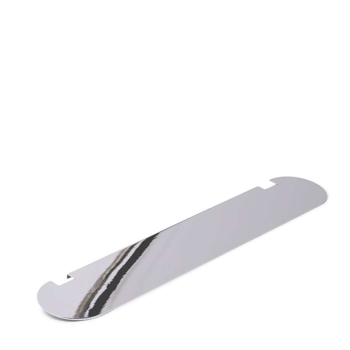 Pedestal Pipe Shelf - Chrome
