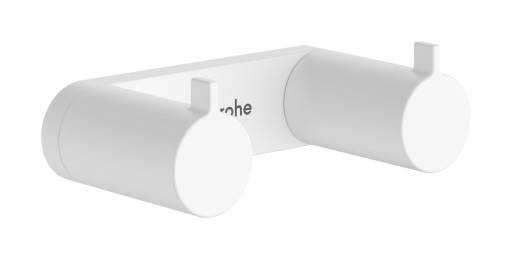 Hansgrohe AddStoris S-krok, dubbel, 35x67 mm, mattvit