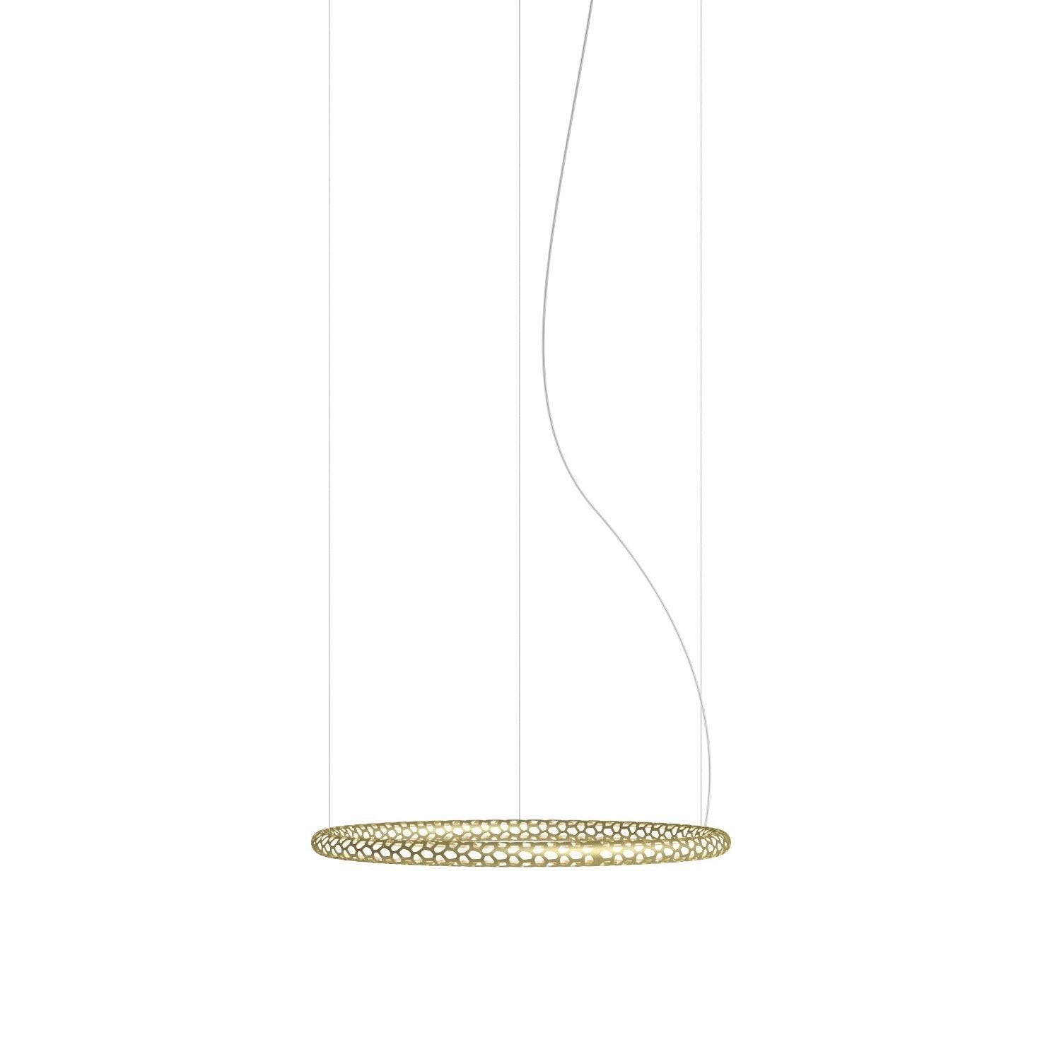 Squiggle Round pendel fra Rotaliana - Squiggle H2 Ø 101 cm / Guld / 1-10V dæmper