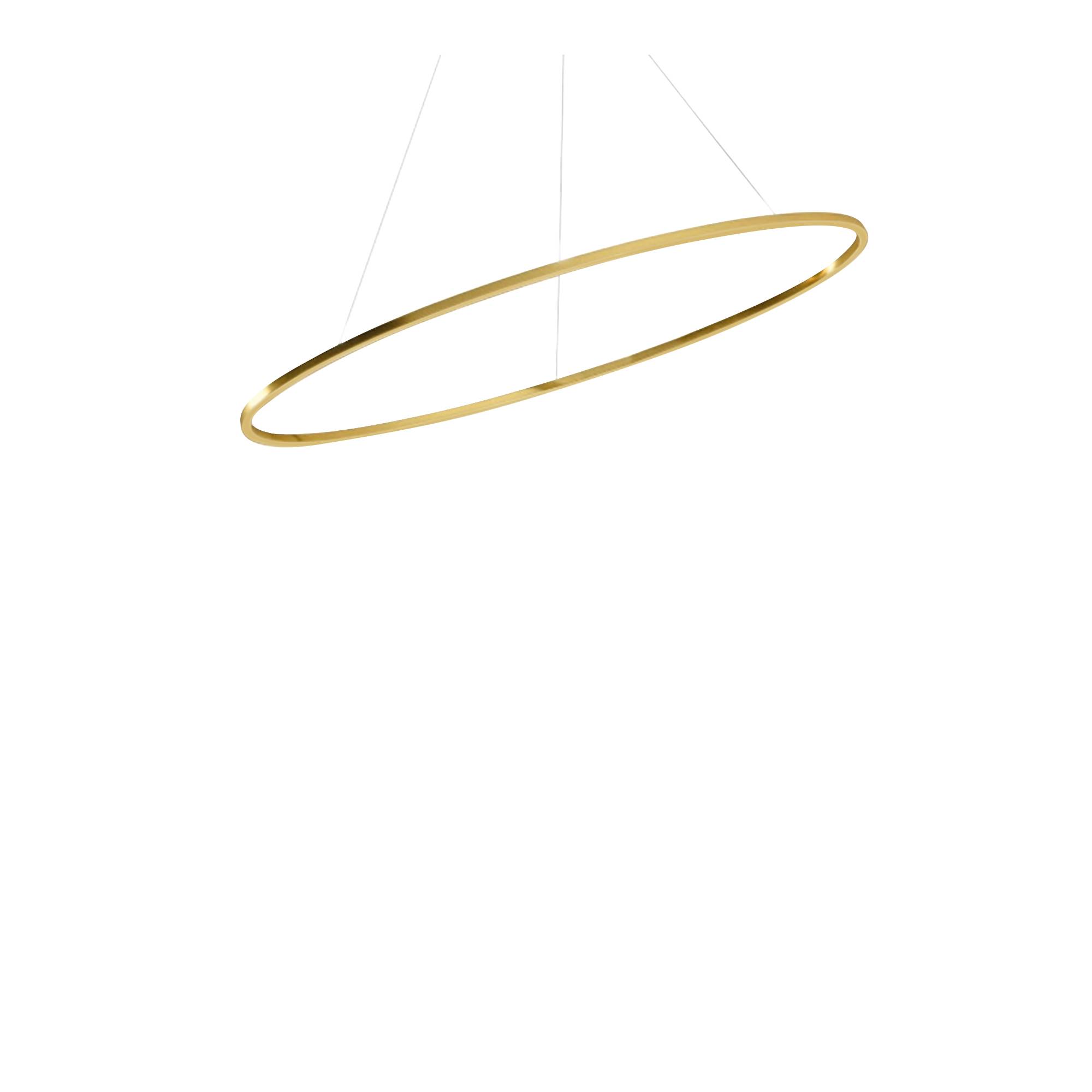 Nemo Lighting - Ellisse Minor Uplight, LED 2700K, Gold Polished Anodized - Pendellamper - Federico Palazzari - Guld
