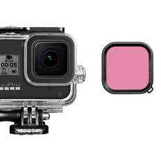 GoPro Hero 8 Black Dykkerfilter - Pink