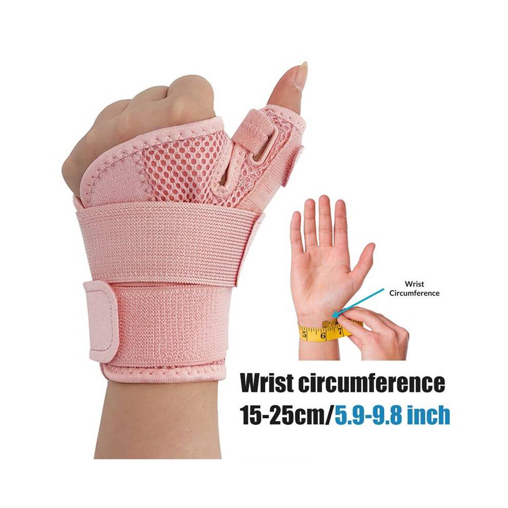 1PC Adjustable Thumb Spica Splint Tendon Sheath Wrist Support for Men and Women Carpal Tunnel Arthritis, Tenosynovitis A