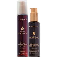 Lanza Healing Oil Bundle Styling Treatment 140 ml & Rebuilding Treatment 100 ml