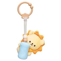 Toy Royal Going Out Chime Lion Out Cart Fluffy Material Doll Hanging from Car Crib (Going Together/Baby Toy) (Nigi Nigi/Rattle)