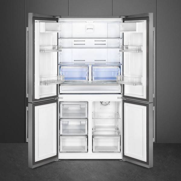 French door Kyl & Frys 4 dörrar, Rostfritt stål (inox)