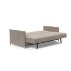 Innovation Living NORDHAM Sovesofa L: 211 cm - Cordufine Beige/Rustfrit Stål