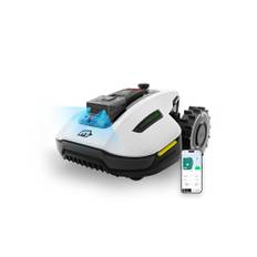 MAMMOTION YUKA mini 500 Perimeter Trådlös Robotgräsklippare, Rekommenderad 500m², Max. 700m², UltraSense AI Vision Automatisk Kartläggning, 50% Lutning, Skärhöjder 20-60mm, med 4G-modul