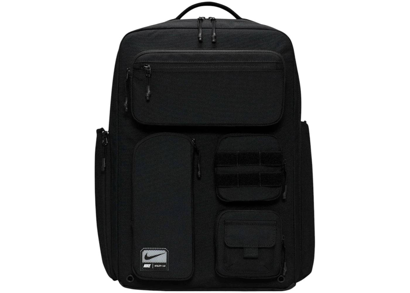 Nike Utility Elite 37L Backpack Black/Black/White - One Size