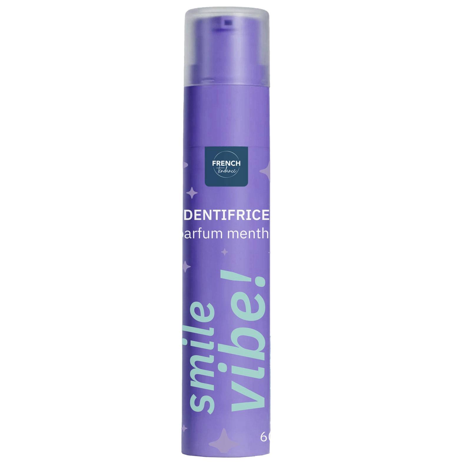Smile Vibe! Spearmint Gourmet Tandkräm Spray 60 ml – Frisk andedräkt och effektiv munvård i praktisk behållare