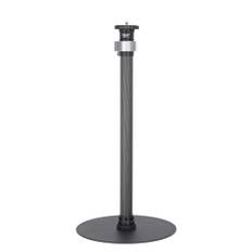 Koolehaoda Monopod-stativ för skrivbord, 16"-28" justerbart kamerabordsstativ med kraftig bas, kolfibermonopod-stativ för DSLR-kamera, ljus, webbkamera, livestreaming, vloggning