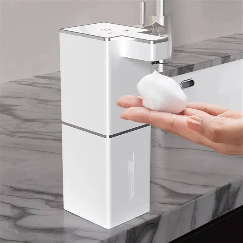 Xiaomi 380ml Automatic Soap Dispenser Foam USB Charging Touchless Smart Display - P7 430ML White