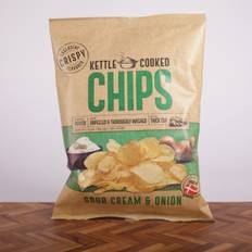 Kettle cooked chips, sourcream & onion