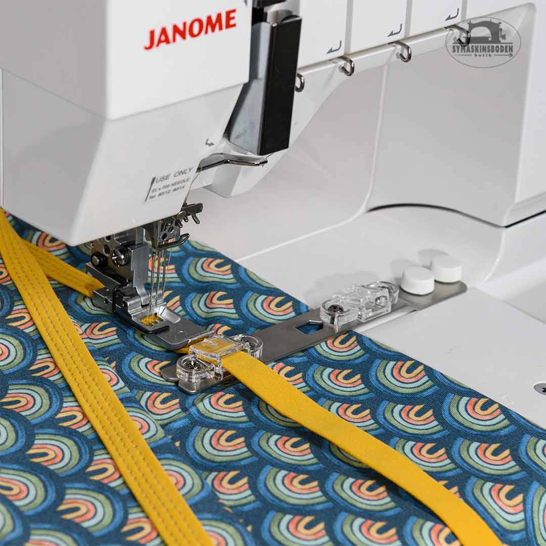 Janome Cover hällvikare & bandguide