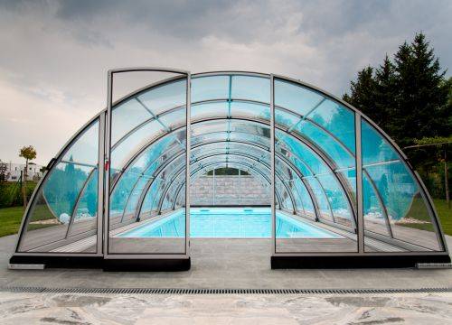 Pooltak Praktik - 500cm / 851-1000cm / Utan Gaveldörr