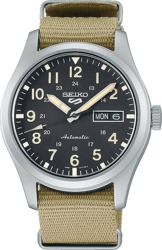 Seiko 5 Sports Automatic Limited Edition Wristwatch SRPG35K1 Men's Beige