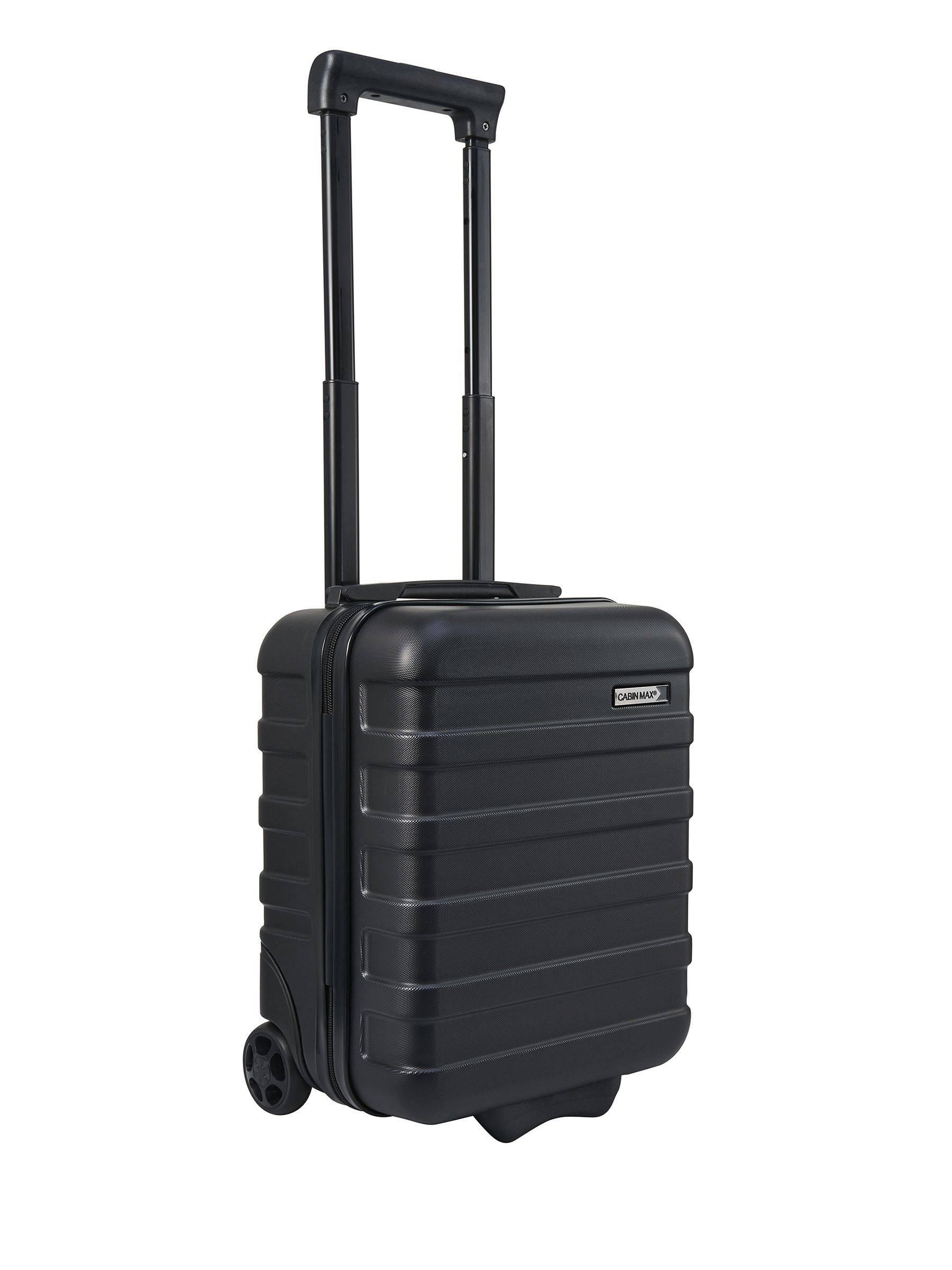 Cabin Max Cabin Max Dark Black Anode Bop Childrens Twin Wheel Underseat Case Luggage