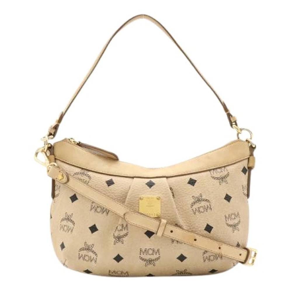 MCM Pre-owned - Pre-owned Visetos Coated Canvas 2way Bag Vintage - Dam - ONE Size - Läder