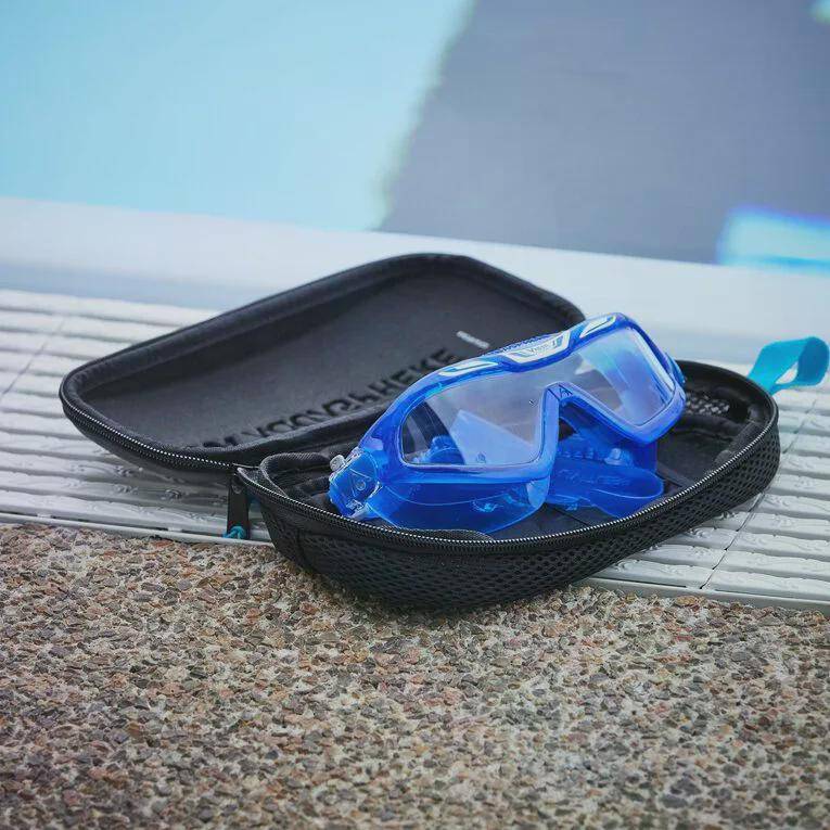 Aquasphere Svømmebrille/Svømmemaske Etui (Sort/Aqua).