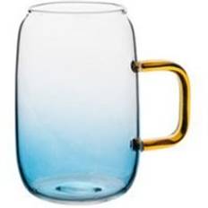 Nyligen lutande färg marmor kallt vatten glasflaska hög temperatur resistent glasburk kanna vattenkokare hfing - Kopp